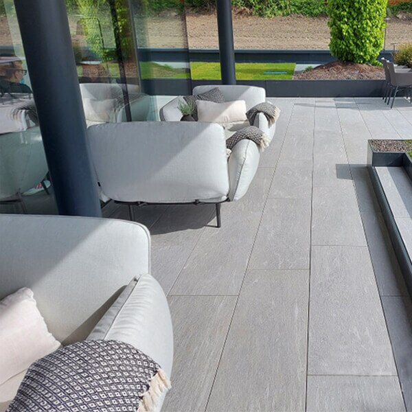 Porcea Greige Porcelain Paver